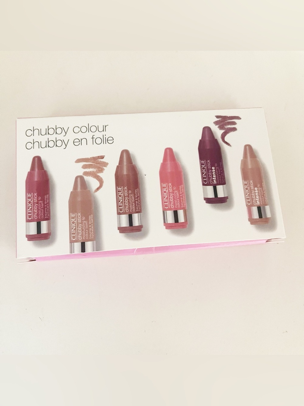 Clinique Chubby Color Lip Balm Set mini